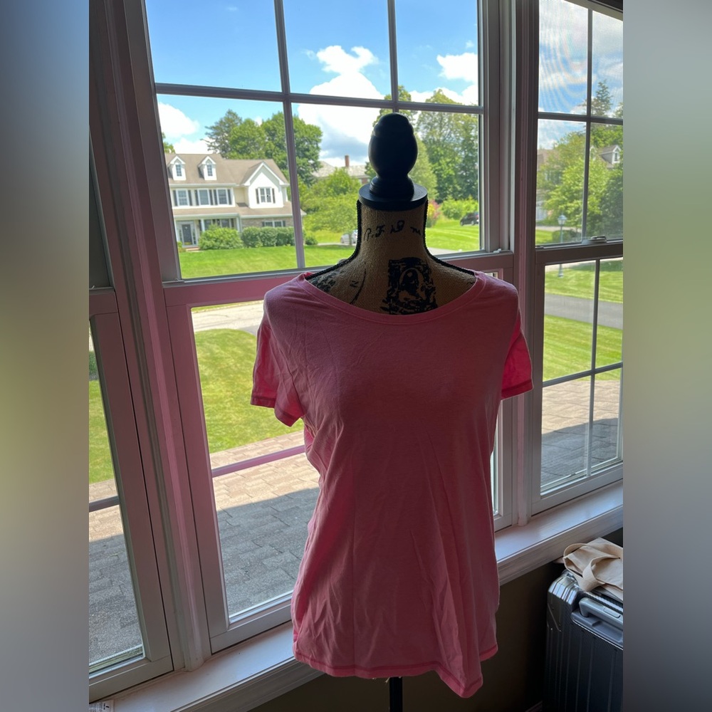 No Boundaries Pink Relaxed Short Sleeve Tee